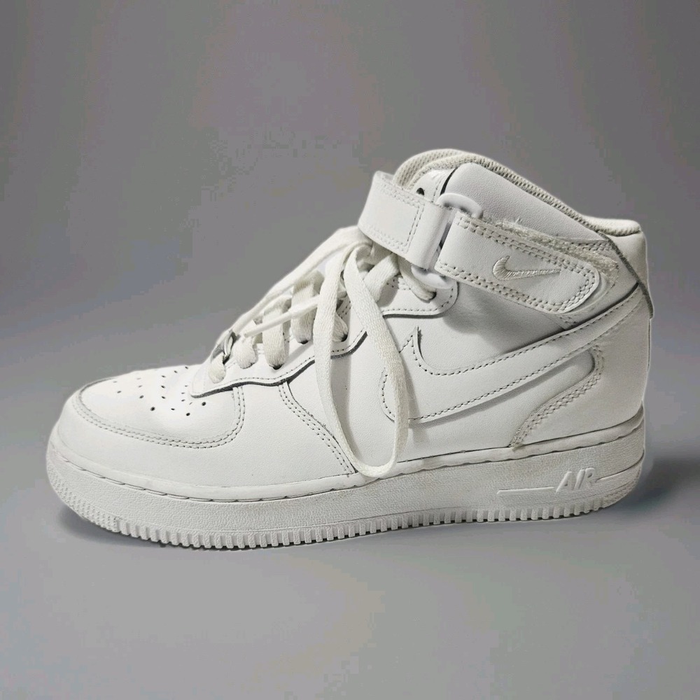 Youth Grade-School Nike Air Force 1 Mid LE (GS) White (DH2933 111) Size 7Y